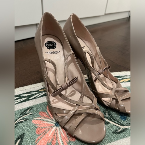Viktor & Rolf strappy bow pumps - Picture 2 of 10